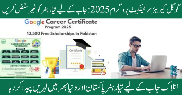 Google Career Certificate Program 2025