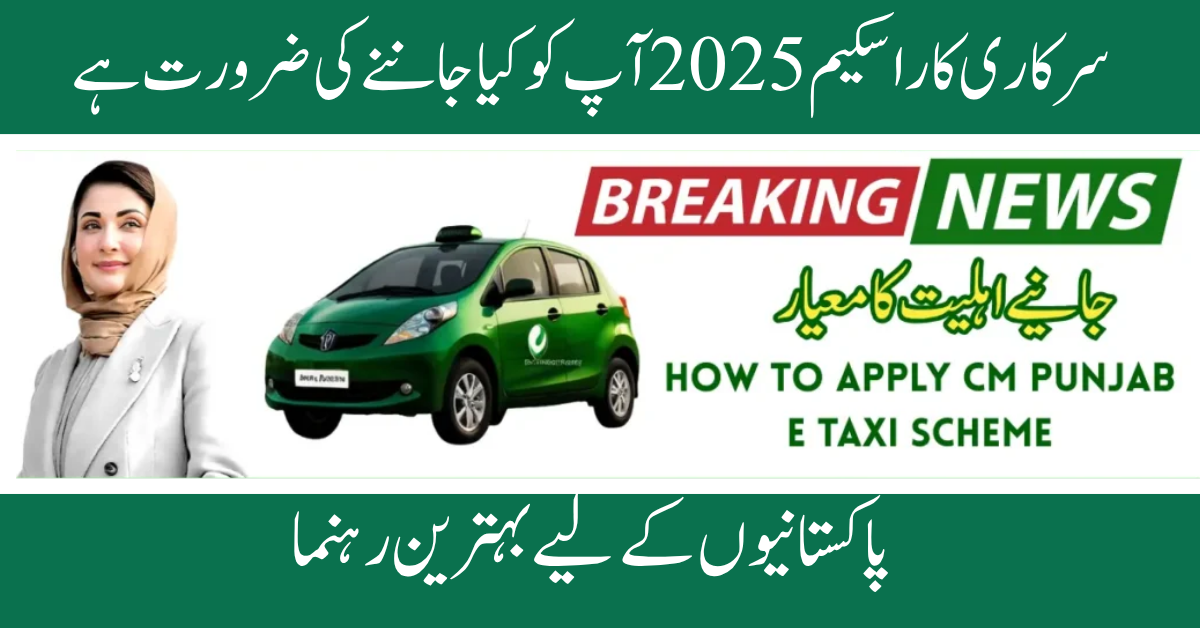 government car scheme 2025