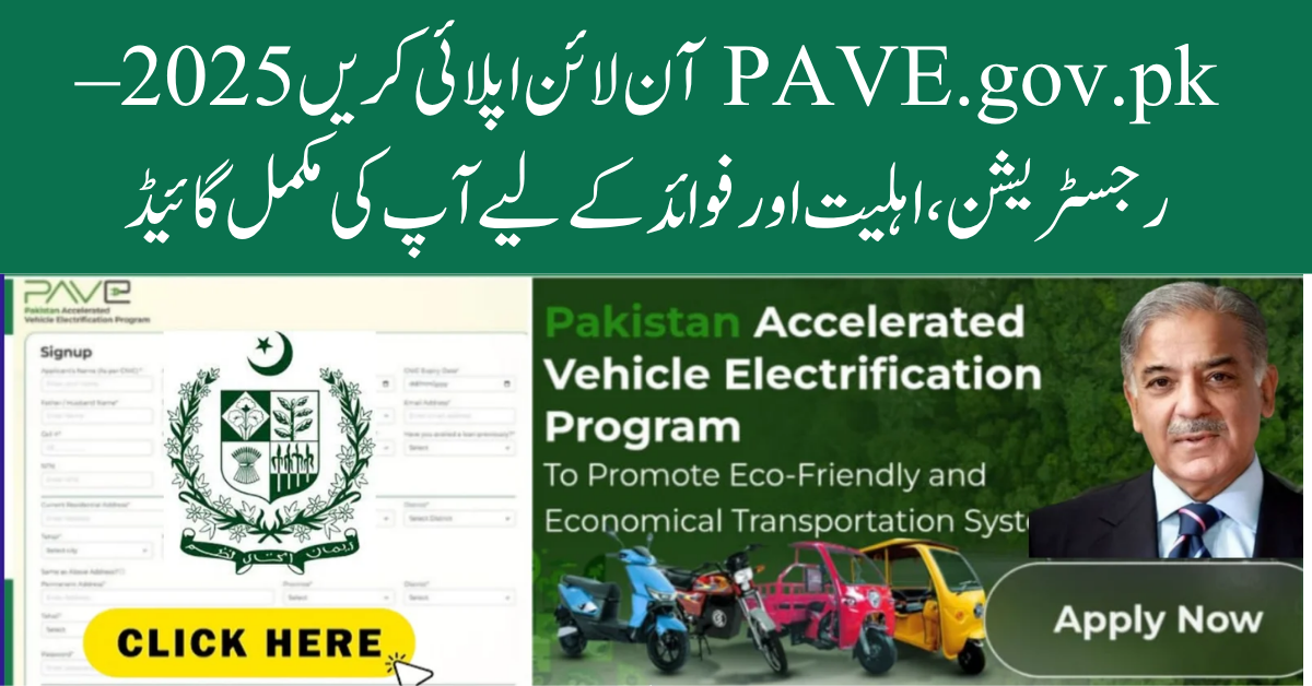 Pave EV Balloting Results 2025