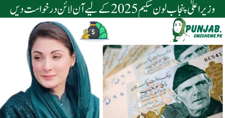 Apply Online for CM Punjab Loan Scheme 2025
